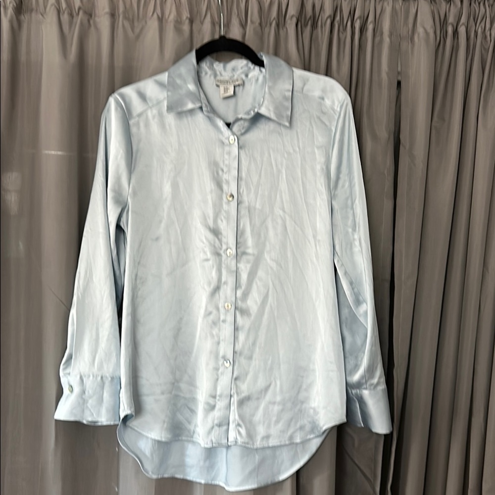 Light Blue Button-Up Shirt